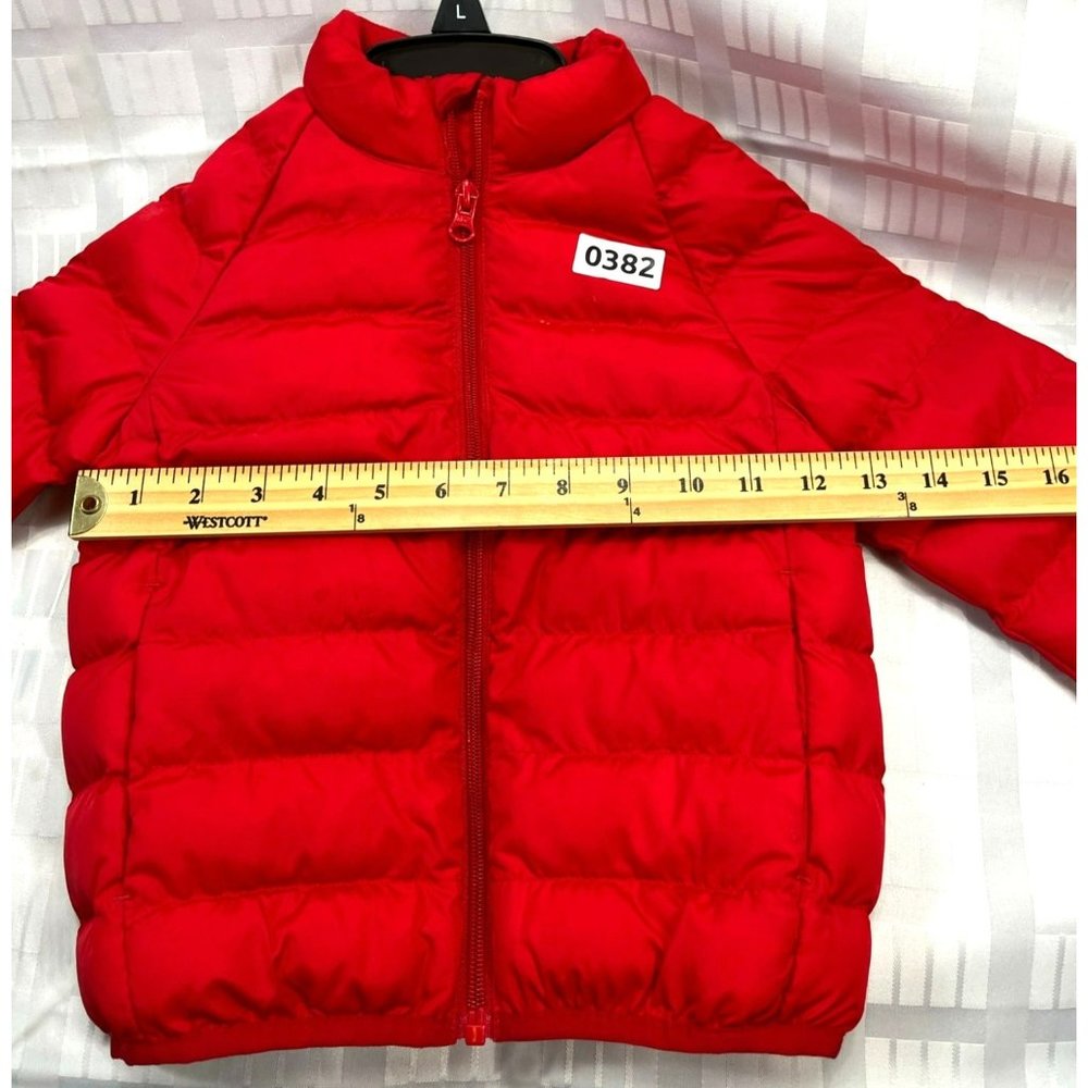 wonder nation, boy jacket, long sleeve, color red, size 3t, 100% polyester - Picture 3 of 8